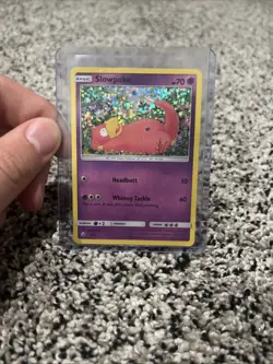 Slowpoke 5/12 Confetti Holo 2018 McDonald's Promo Pokemon Light Play - Image 1