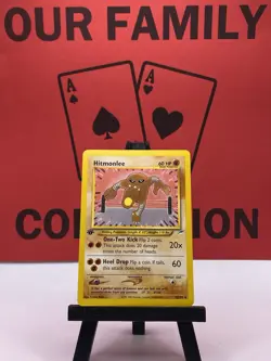 Hitmonlee 42/105 Neo Destiny WOTC 1st Edition Pokemon TCG Regular 1999 LP - Image 1