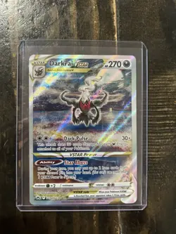 Darkrai VSTAR GG50/GG70 Pokemon Crown Zenith: Galarian Gallery Holo - Image 1