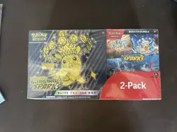Pokemon Surging Sparks Booster Elite Trainer Box 2-pack- Rare Sealed - Image 1