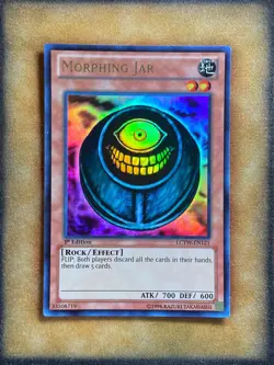 Yugioh Morphing Jar LCYW-EN121 Ultra Rare 1st Ed LP - Image 1