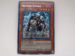 Yugioh: Return Zombie - PP01-EN006 - Secret Rare - Unlimited - Light Play - Image 1