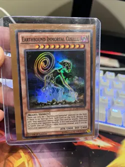 Yugioh Earthbound Immortal Cusillu LC5D-EN148 Super Rare 1st Edition NM - Image 1