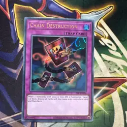 Yugioh! Chain Destruction PSV-EN006 Ultra Rare Unlimited NM - Image 1