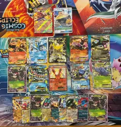 Pokemon Card Lot Full Art Alt Art Fire Pikachu Charizard Snorlax Flareon - Image 1