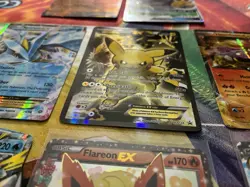 Pokemon Card Lot Full Art Alt Art Fire Pikachu Charizard Snorlax Flareon - Image 3