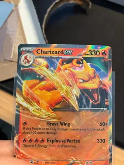 Charizard EX 6/165, Venusaur EX 3/165 & Blastoise EX 9/165 151 Pokemon card MEW - Image 2