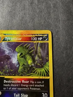 Tyranitar 40/147 - Holo Rare - Aquapolis - Vintage Pokemon Card - NM/Mint - Image 3