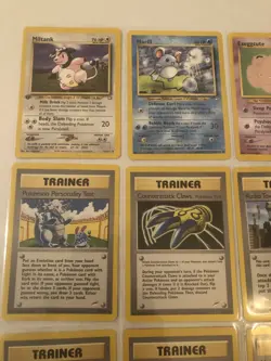 Lot of 11 Neo Genesis and Neo Destiny Pokemon Cards - Image 2