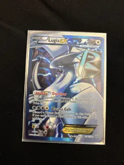 Pokemon TCG Lugia EX Team Plasma Storm 134/135 Secret Rare Card - Image 1