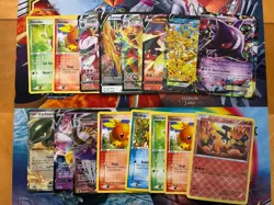 Pokemon Card Full Art Alt Art Promo Jumbo Fire Charizard Gengar Pikachu - Image 1
