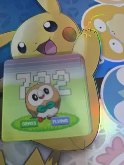 Pokemon 3D Lenticular card Rowlett - Image 1