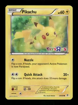 Pokemon Pikachu - 26/83 (Toys R Us) Promo Miscellaneous Cards & Products 026/083 - Image 1