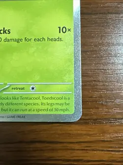 Toedscool Paldean Fates Holo Shiny Rare Card 105/091 Pokemon TCG - Image 5