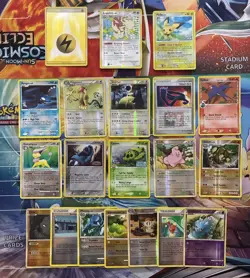 Vintage Pokemon Card Lot Reverse Holo Fire Snorlax Delcatty Golem Cleffa Kyogre - Image 1