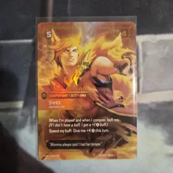 FOIL Riftbound Sett Card Brawler 164/298 English Ver League of legends - Image 1