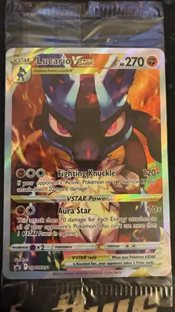 Lucario VSTAR #SWSH291 Sword & Shield Promo Card Pokemon Sealed - Image 1