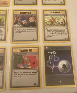 Lot Of 9 Team Rocket Set Pokemon Cards - Image 5