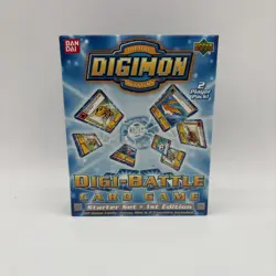 Digital Digimon Monster Digi Battle Card Game Starter Set First Edition - Image 1