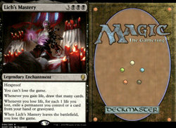 Magic the Gathering -MTG- Lich's Mastery - Image 1