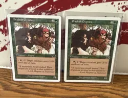 (X2) Pradesh Gypsie* Classic Sixth Edition Magic the Gathering BANNED - Image 1