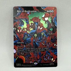 MTG - NM - Rite of Replication (Borderless) Marvel Universe Eternal-Legal Foil - Image 1