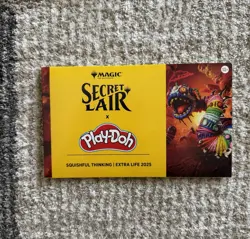 MTG Secret Lair x Play-Doh: Squishful Thinking - Extra Life 2025 NONFOIL IN HAND - Image 1