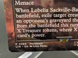 Lobelia Sackville-Baggins (Borderless) Universes Beyond: the Lord of the Rings: - Image 2
