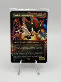 Shadow the Hedgehog 2086 Secret Lair Drop Sonic: Friends and Foes Non-Foil MTG - Image 1