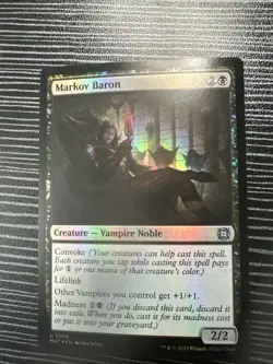 Markov Baron March of the Machine: The Aftermath Foil - Image 1