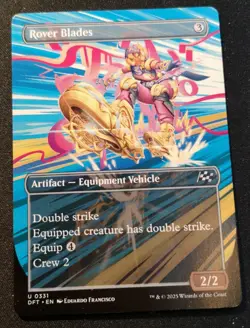 Rover Blades - Borderless - DFT - MTG - NM - EN - 0331 - Image 1