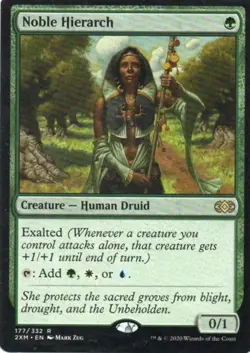 MTG: Double Masters: Noble Hierarch: Lightly Played Condition - Image 1