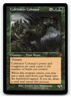 Cultivator Colossus Retro Frame #409 Innistrad Remastered - Image 1