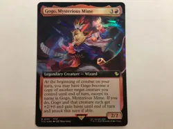 MTG Final Fantasy GOGO, MYSTERIOUS MIME Extended Art Foil NM (9566) Graded Power - Image 1