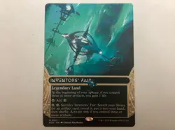 MTG Edge Of Eternities INVENTORS’ FAIR Borderless NM (9585) Graded Power - Image 1