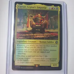 Caesar, Legion's Emperor (Traditional Foil) MTG Fallout 0001 - Image 1