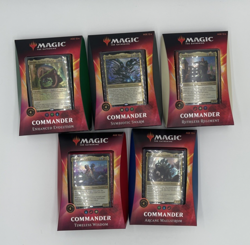 MTG Commander 2020 Ikoria Set of 5 Decks Sealed English Whfor3 FREE SHIPPING - Image 1