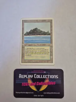 Tropical Island Revised Edition - English - LP - Magic The Gathering - - Image 1