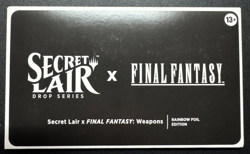 Magic the Gathering Secret Lair x Final Fantasy: Weapons (English Rainbow Foil) - Image 1
