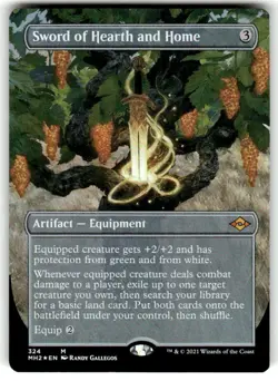 Sword of Hearth and Home (Borderless Foil) Modern Horizons 2 NM - Image 1