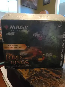 WotC Magic The Gathering The Lord of The Rings Tales of Middle Earth Box - 12Pks - Image 1