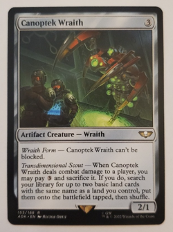 1x Canoptek Wraith Warhammer 40K Commander MTG Magic the Gathering NM - Image 1