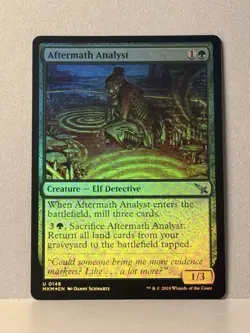 Aftermath Analyst Murders at Karlov Manor Foil - Image 1