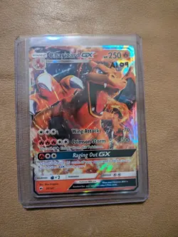 Pokemon 2017 S&M Burning Shadows Charizard GX Holo Ultra Rare Card #20/147 - Image 1