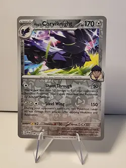 Hop's Corviknight 108/159 Sv09: Journey Together Reverse Holo Pokemon TCG NM - Image 1