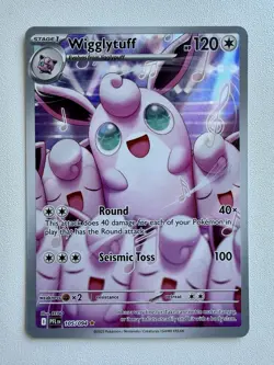 Wigglytuff 105/094 IR - Pokemon TCG: Phantasmal Flames - (Pack Fresh) NM+/Mint - Image 1