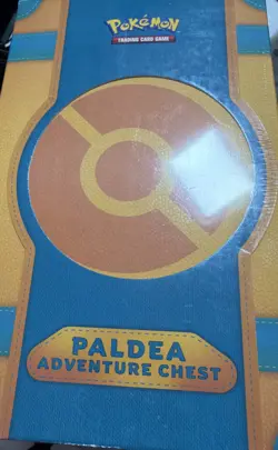 Pokemon TCG Paldea Adventure Chest Factory Sealed New - Image 1