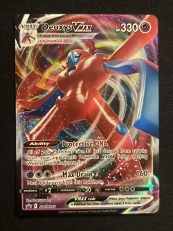 Pokemon TCG Deoxys Vmax Black Star Promo SWSH267 - Image 1
