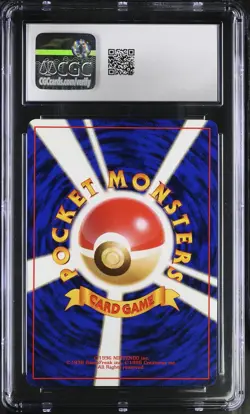 CGC 10 GEM MINT Dark Magneton Team Rocket Japanese 82 Holo SWIRL Pokemon Card - Image 2
