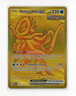 Pokemon TCG Prismatic Evolutions Walking Wake ex 178/131 NM - Image 1